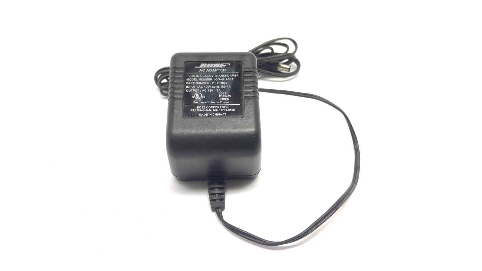 BOSE AC Adapter JOD-48U-08A - PT 263027